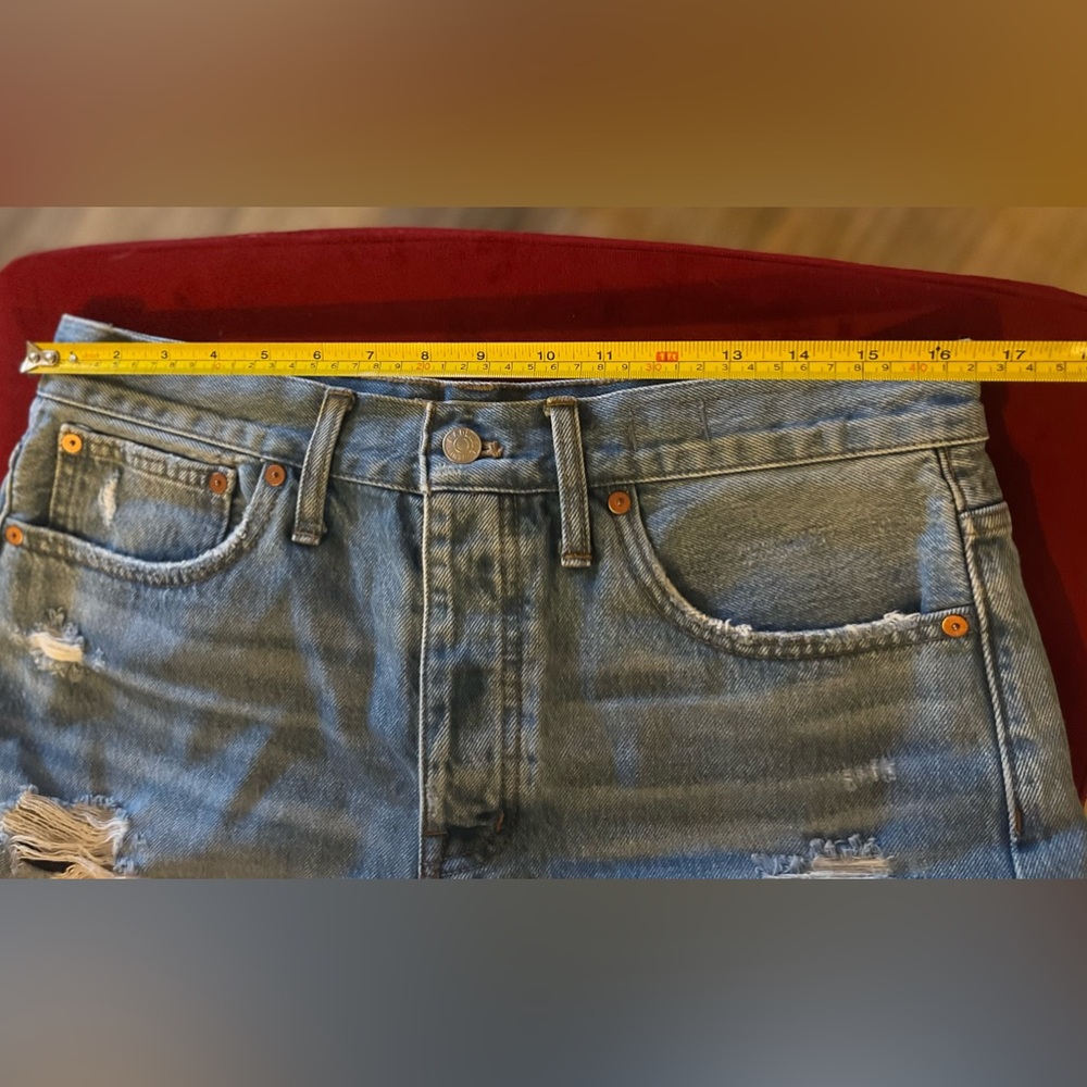 GW 2025 MADEWELL SZ 28 Women’s Denim Cut-Off Shorts - Picture 11 of 11